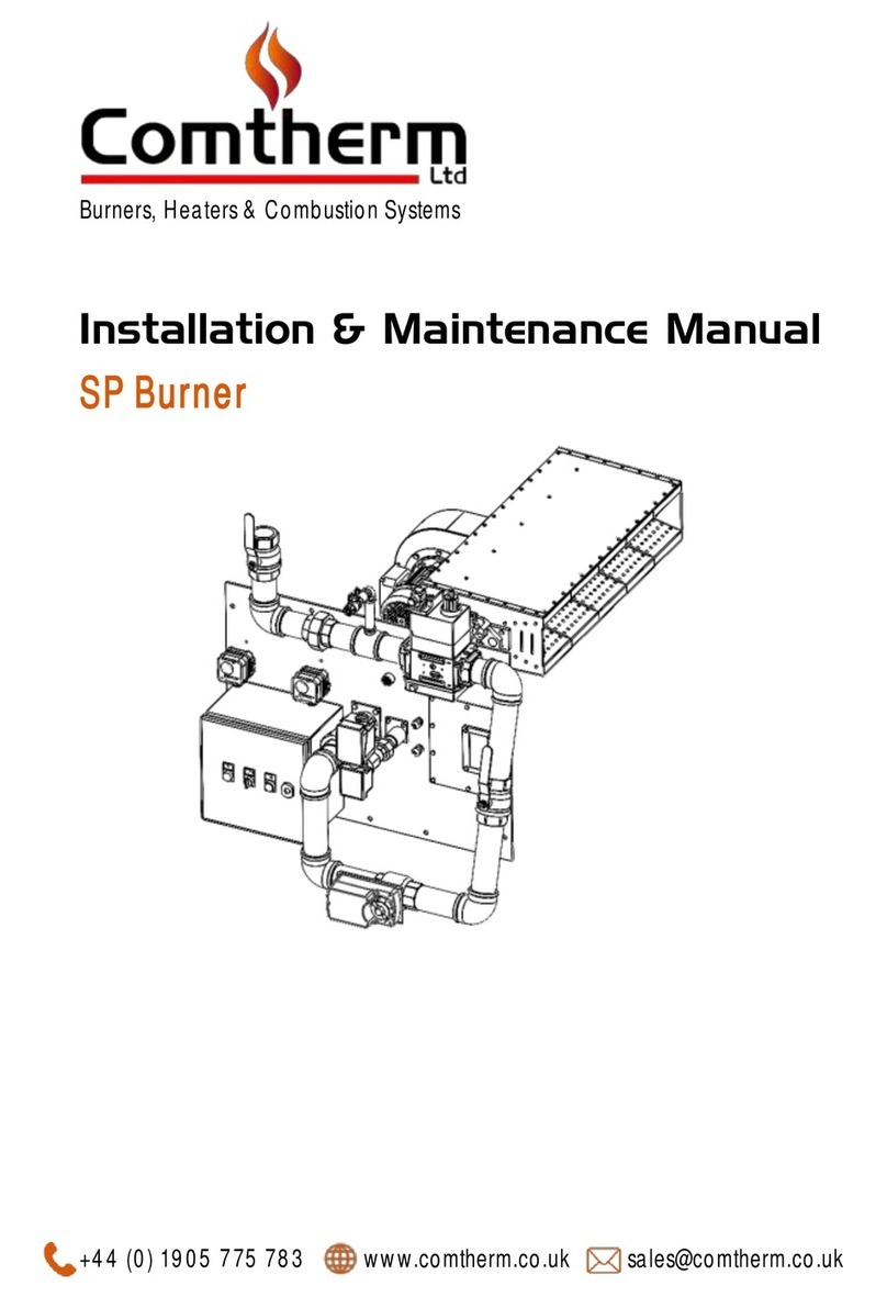 Comtherm SP Installation & maintenance manual