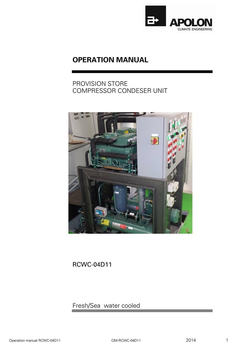APOLON RCWC-04D11 Operation manual