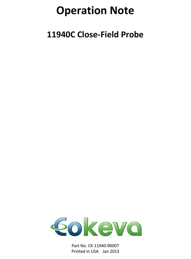 COKEVA 11940C Operation note