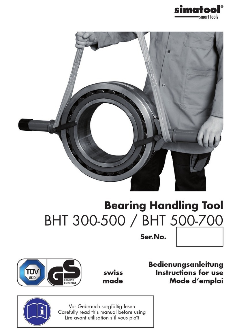 simatool BHT 300-500 Instructions for use