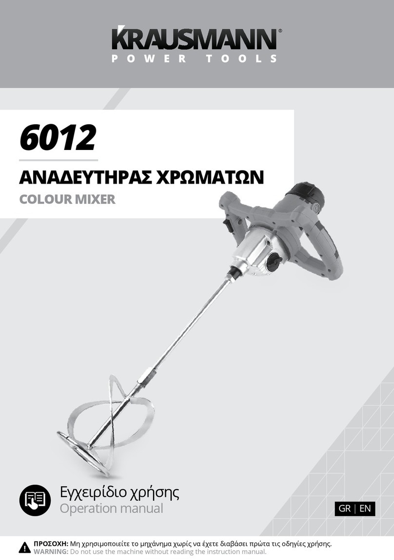 KRAUSMANN 6012 User manual
