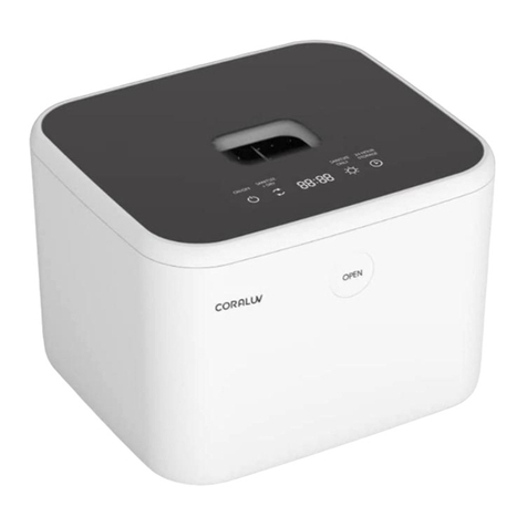 CORAL UV UVLEDW106 user manual