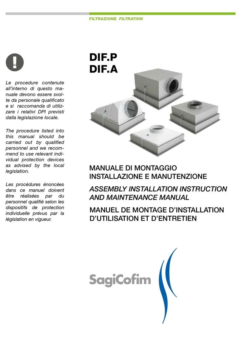 SagiCofim DIF.P Assembly/installation instructions