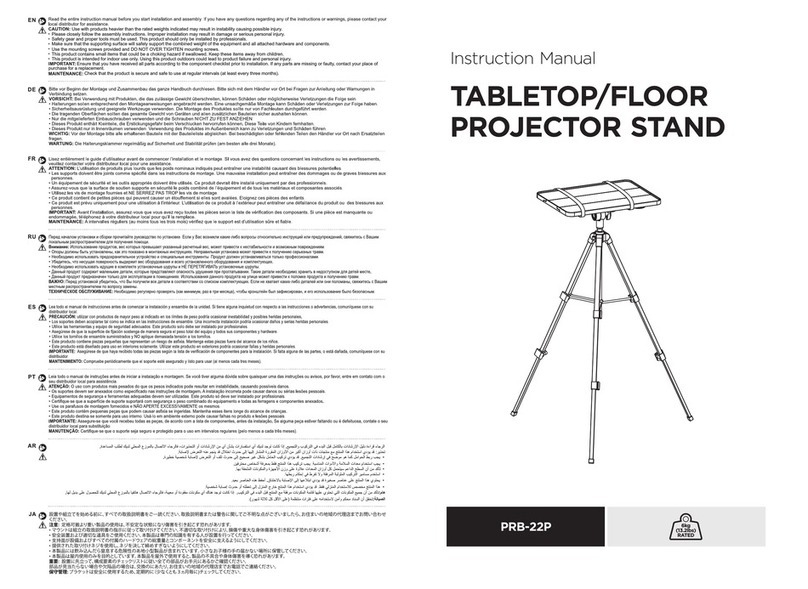 iVisions PRB-22P instruction manual