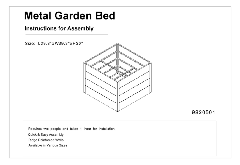 Hanover HANSQGB-1GRY Instructions for assembly