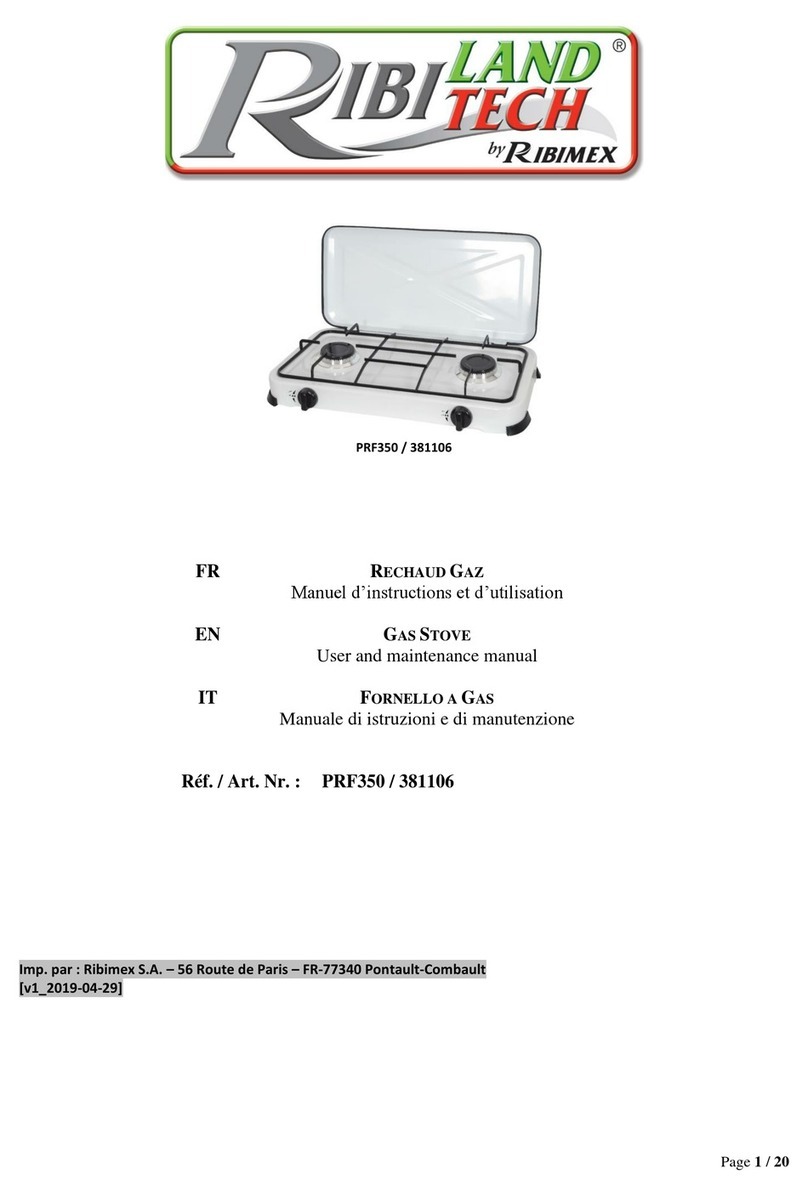 Ribimex RibiLand Tech PRF350 User manual
