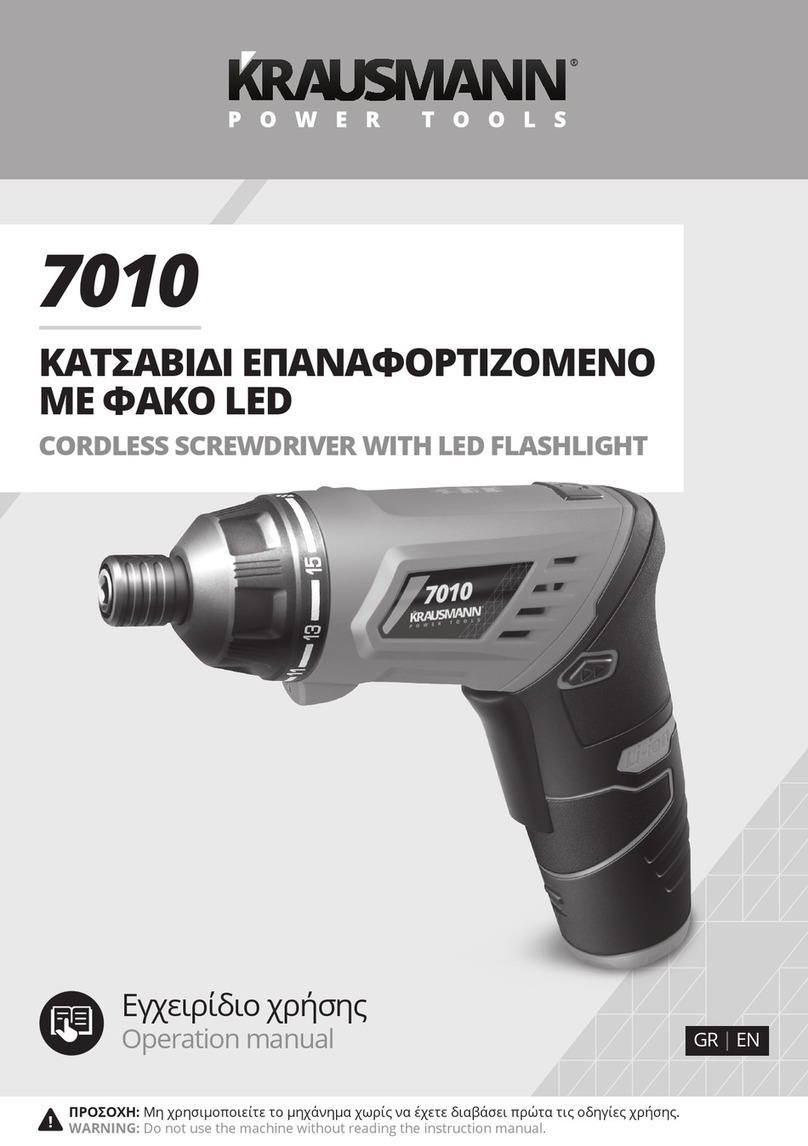 KRAUSMANN 7010 Operation manual