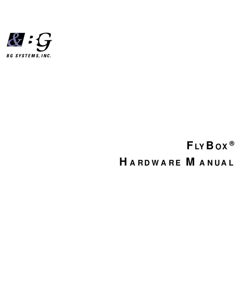 BG Systems FlyBox Hardware manual