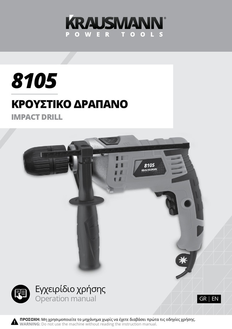 KRAUSMANN 8105 Operation manual