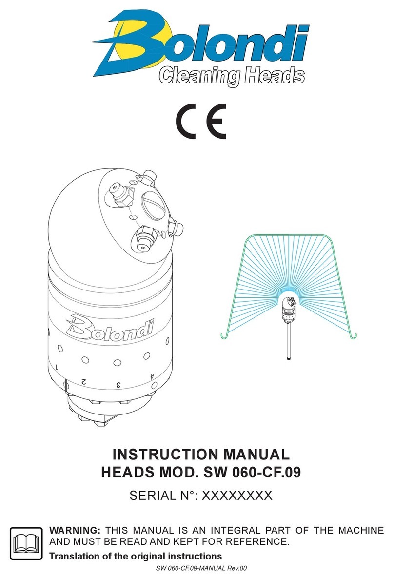 Bolondi SW 060-CF.09 instruction manual