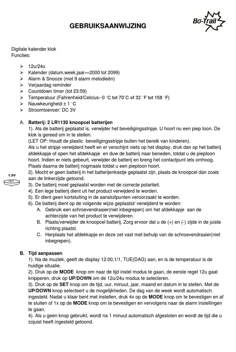 Bo-Trail 5330015 user guide
