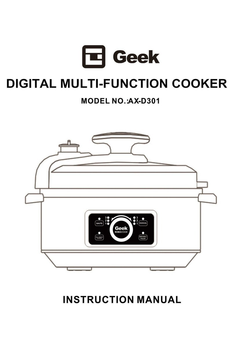 Geek AX-D301 instruction manual