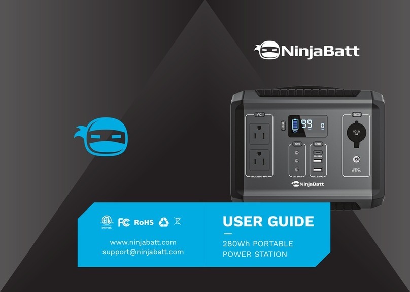 NinjaBatt PPS300-5 User manual