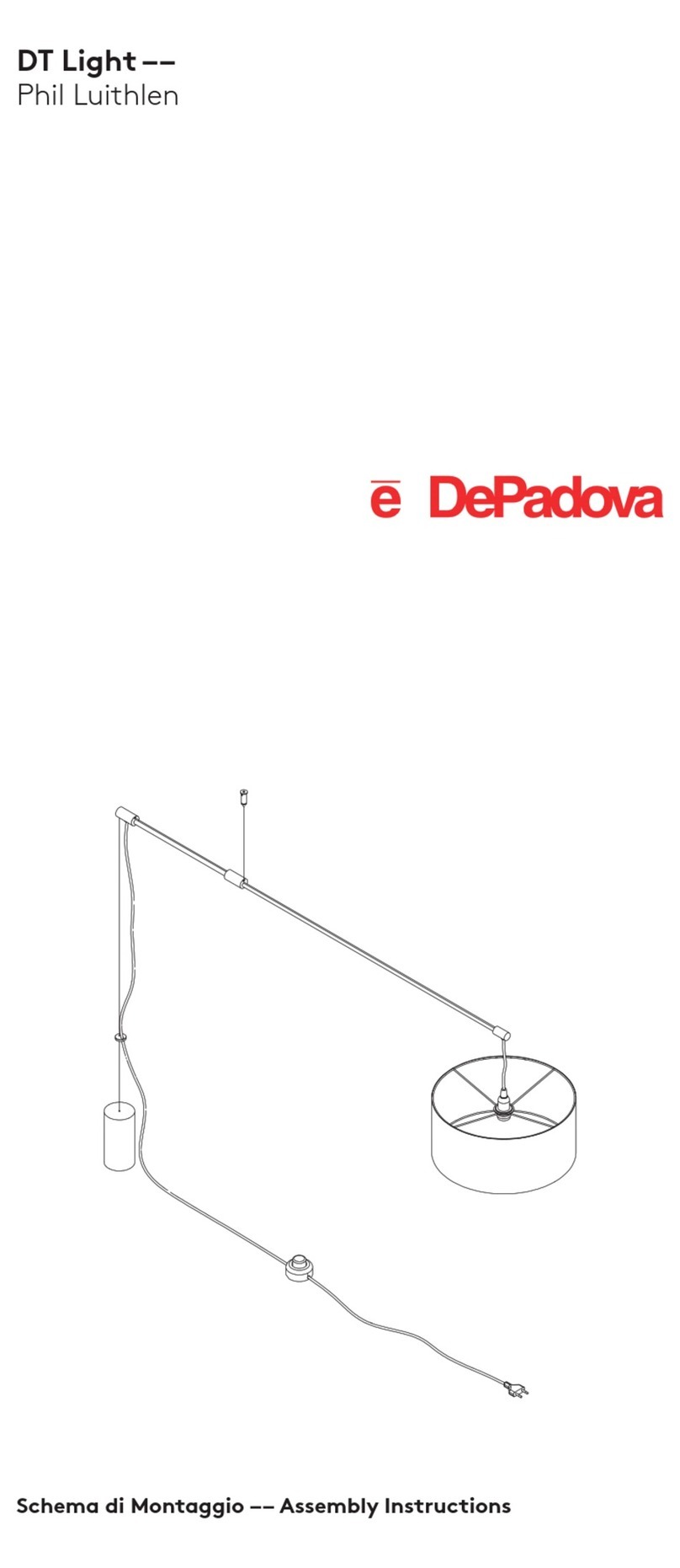 DT Light e DePadova Assembly instructions DT Light e DePadova Assembly instructions