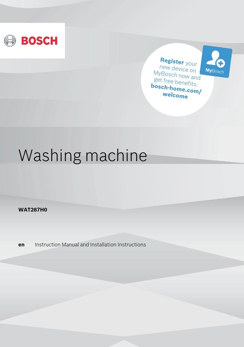 Bosch WAT287H0 Specification sheet
