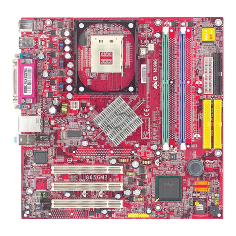 MSI 865GVM User manual MSI 865GVM User manual