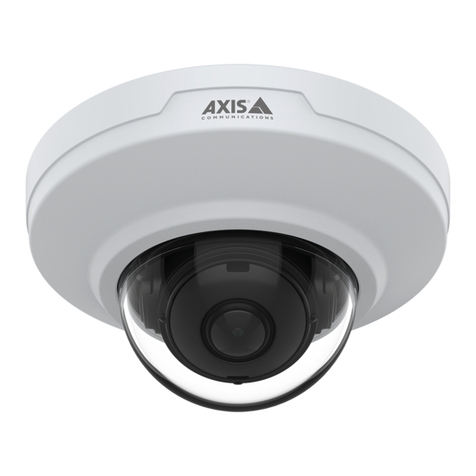 Axis M3086-V User manual