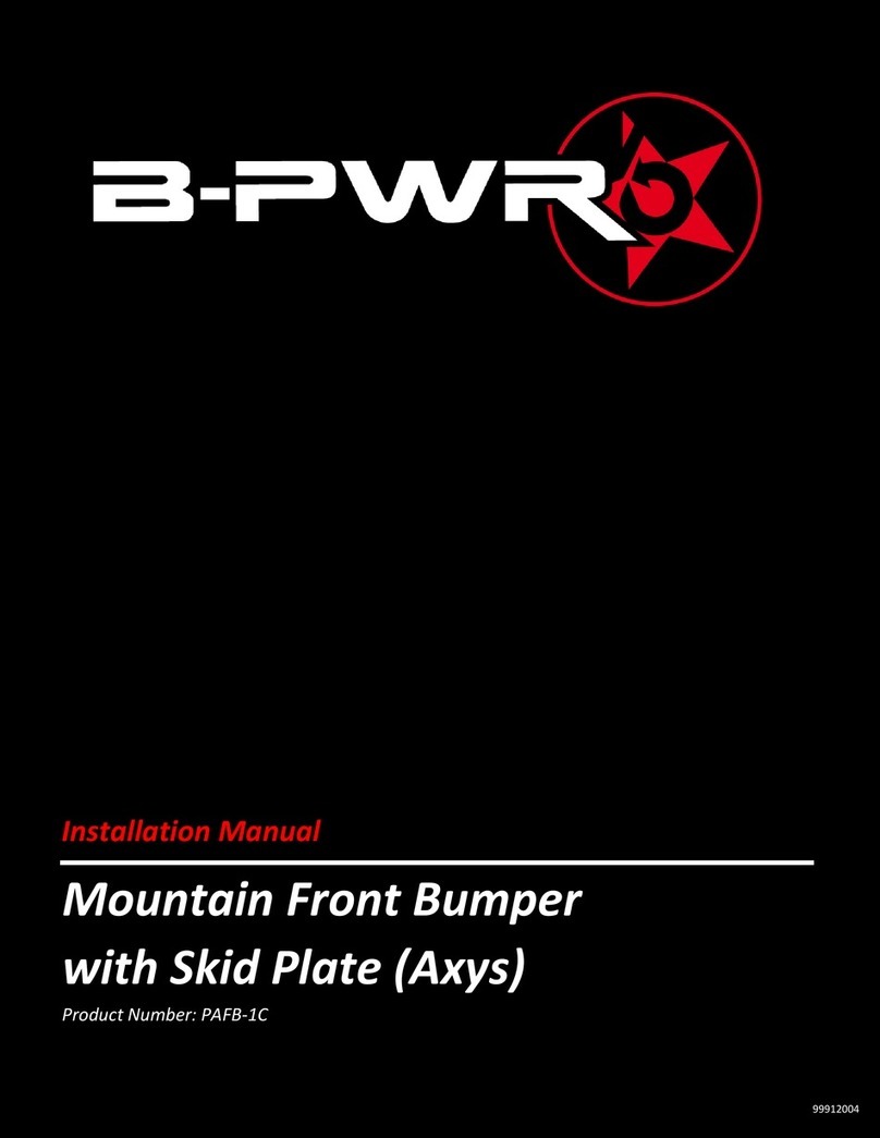 B-PWR PAFB-1C installation manual