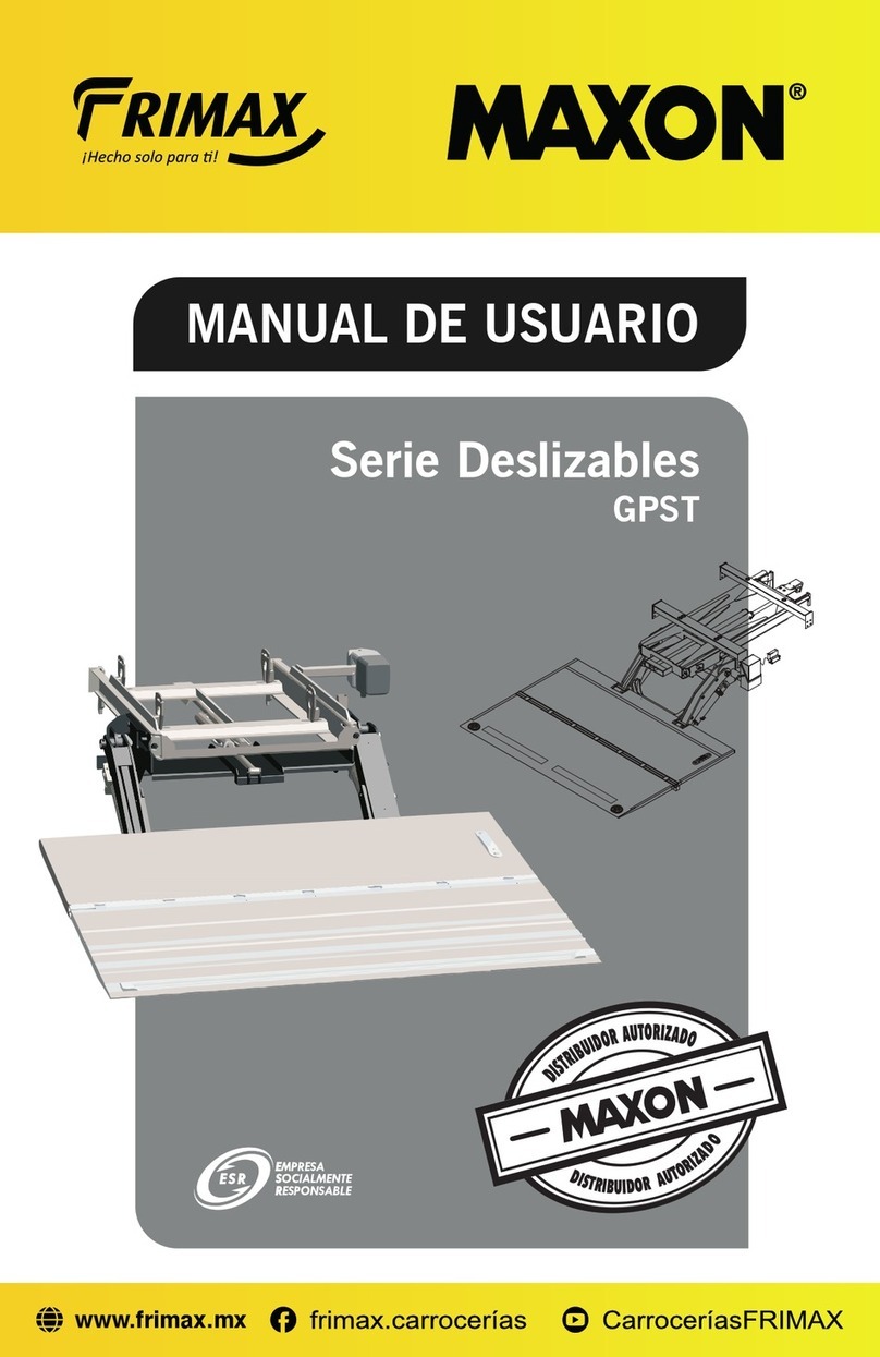 Frimax MAXON GPST Series user manual