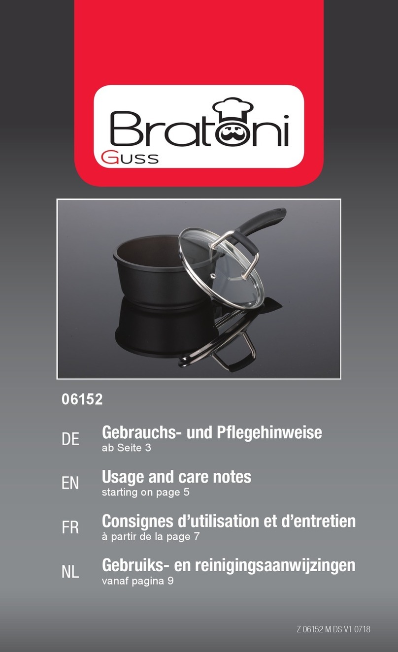 Bratoni Guss 06152 Usage and care notes