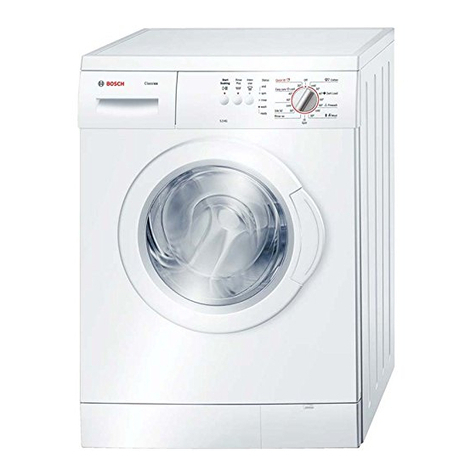 Bosch WAG14060IN Operating and installation instructions