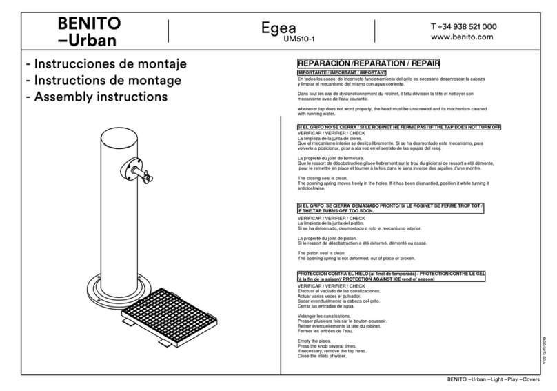 BENITO Urban Egea UM510-1 User manual