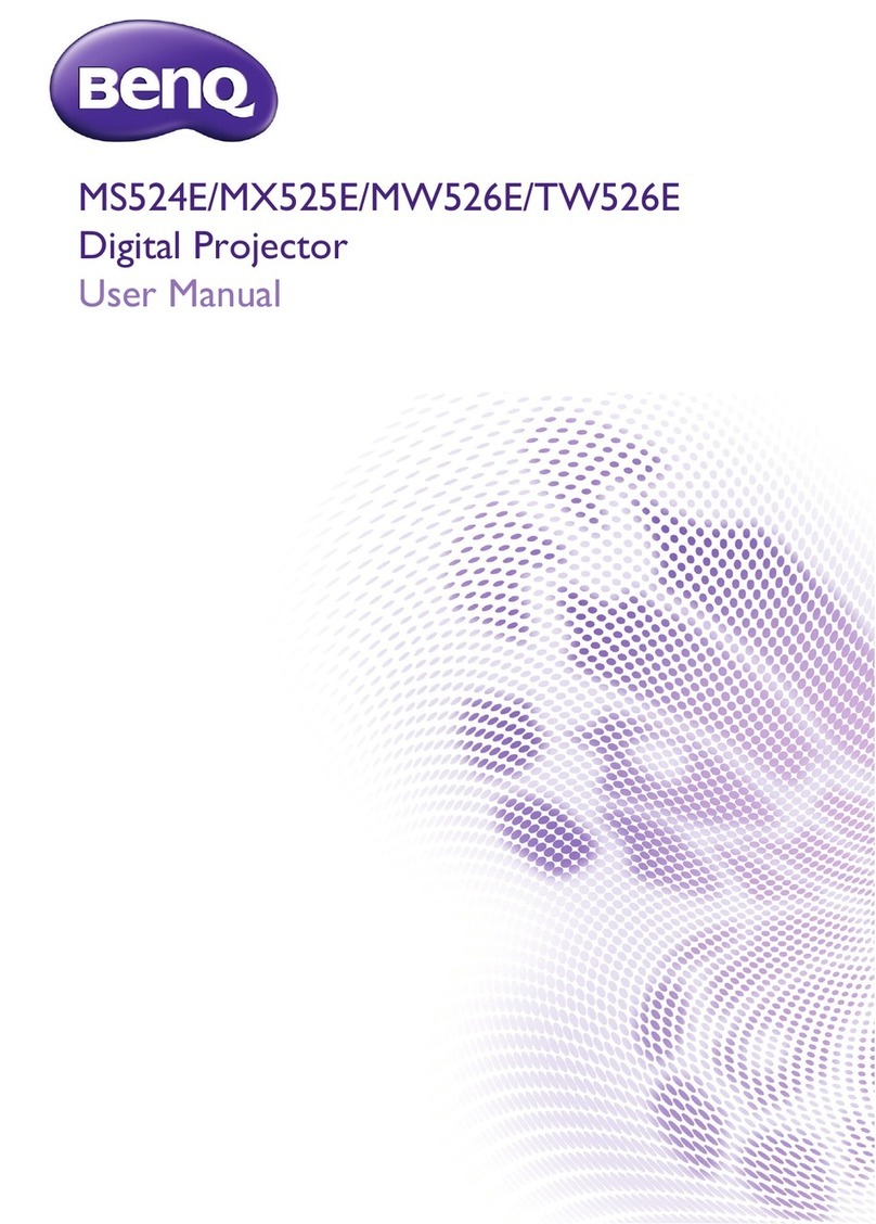 BenQ TW526E user manual