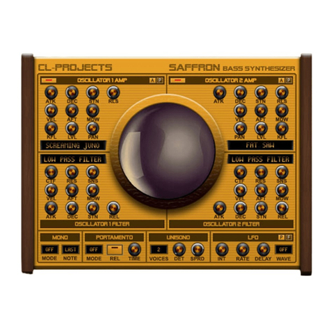 CL-Projects Blue Orb Trilogy manual