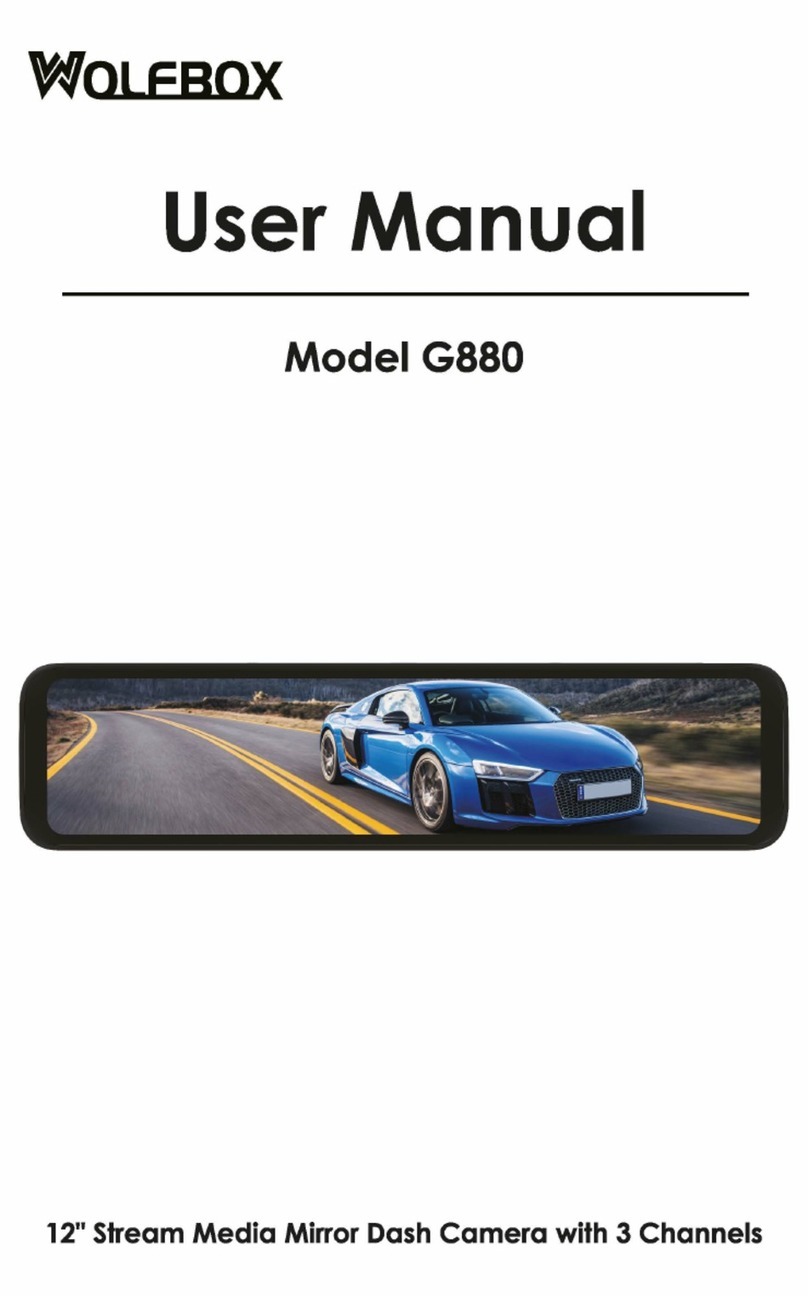 Wolfbox G880 User manual Wolfbox G880 User manual