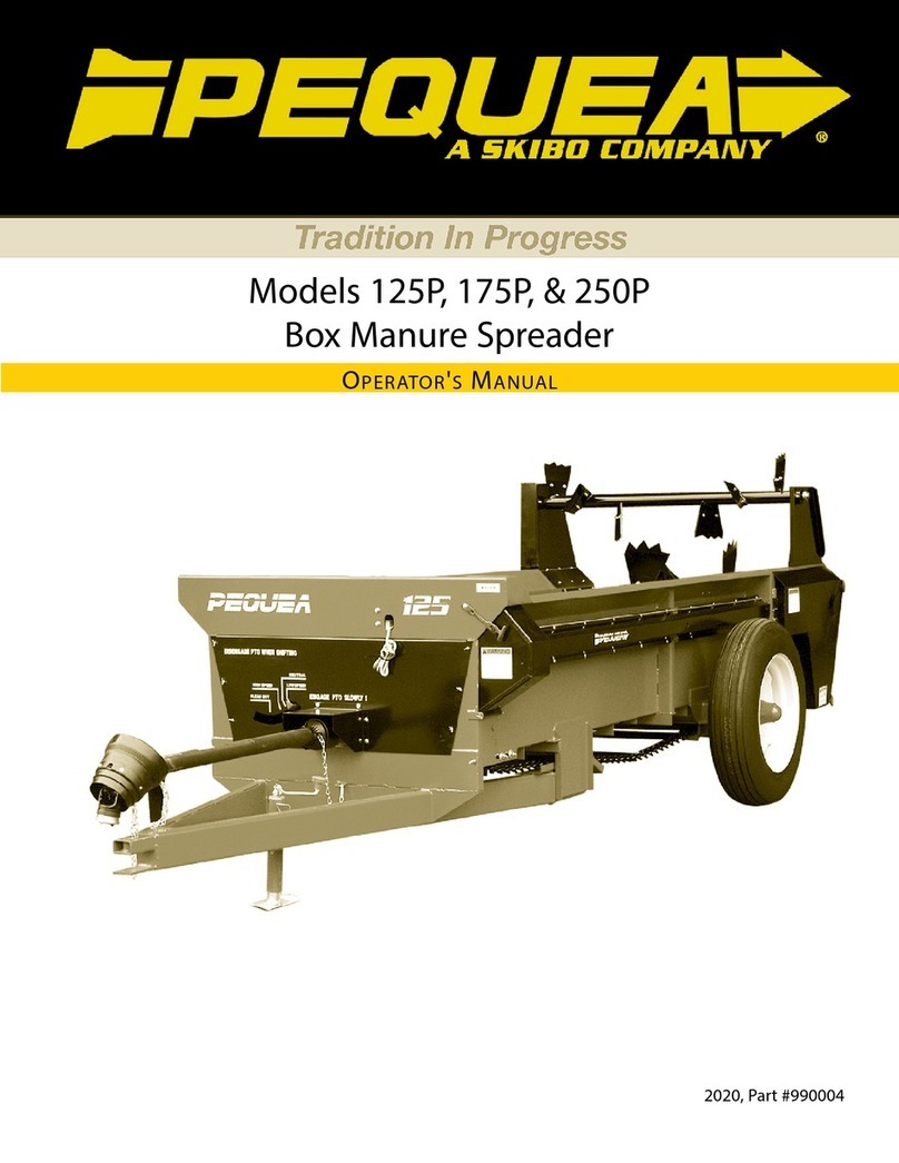 Skibo PEQUEA 125P Operator's manual