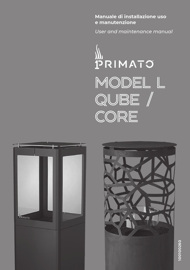 Primato L Qube User and maintenance manual