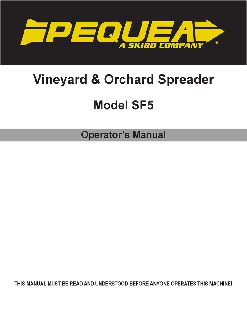 Skibo PEQUEA SF5 Operator's manual