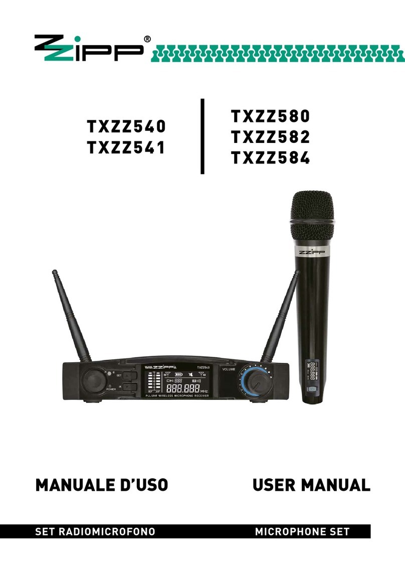 Zzipp TXZZ540 user manual