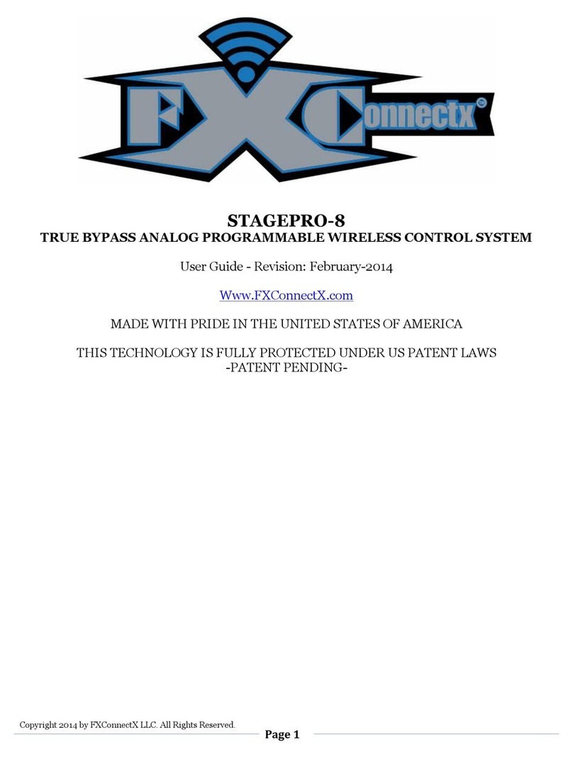 FXConnectX STAGEPRO-8 user guide