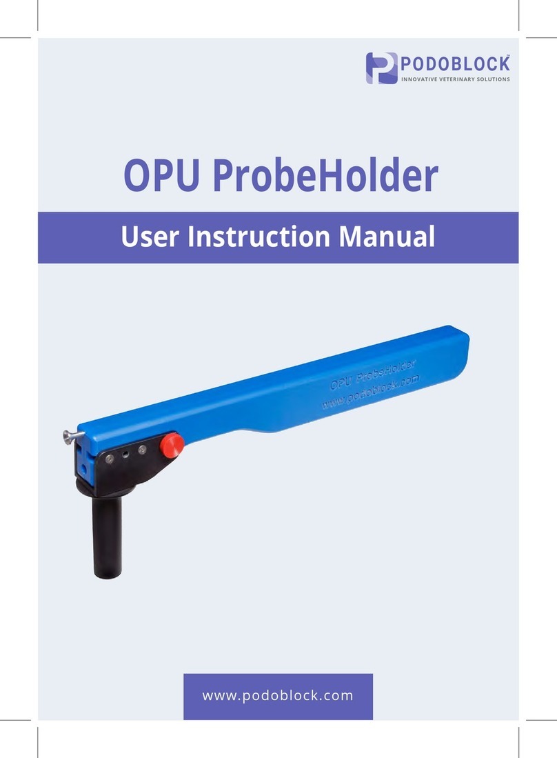 PODOBLOCK OPU ProbeHolder User instruction manual