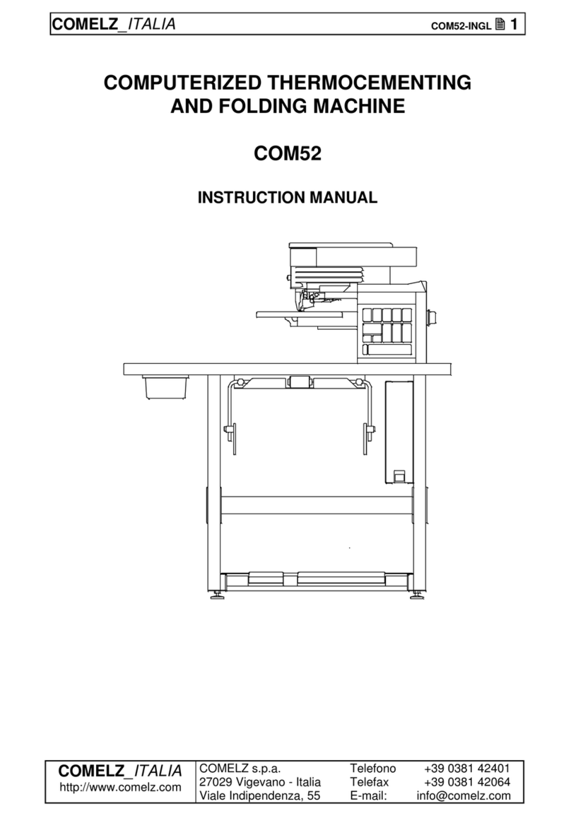 COMELZ COM52 instruction manual
