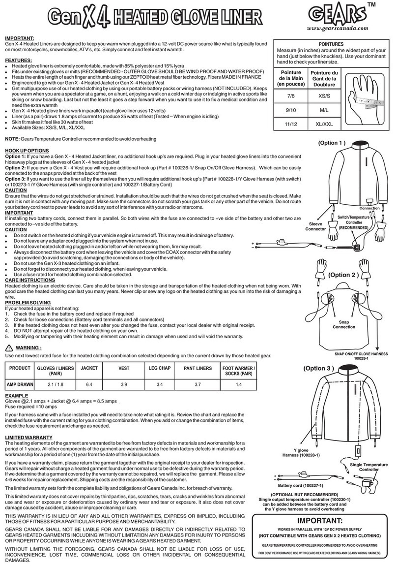 GEARS Gen X 4 manual GEARS Gen X 4 manual