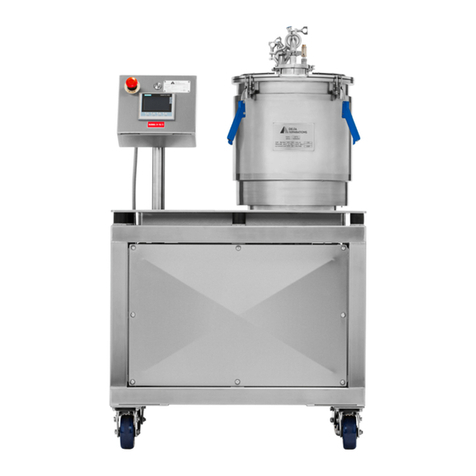 Delta Separations CUP 15 Series Operating and service manual