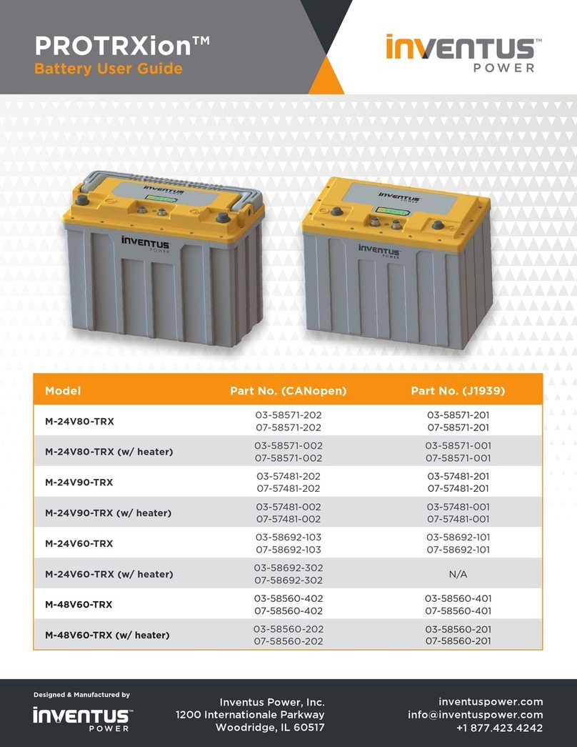 Inventus Power PROTRXion M-24V80-TRX user guide