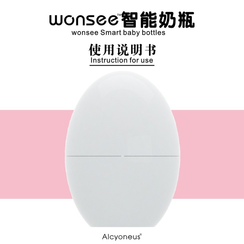 ALCYONEUS WONSEE Smart Baby Bottles Instructions for use