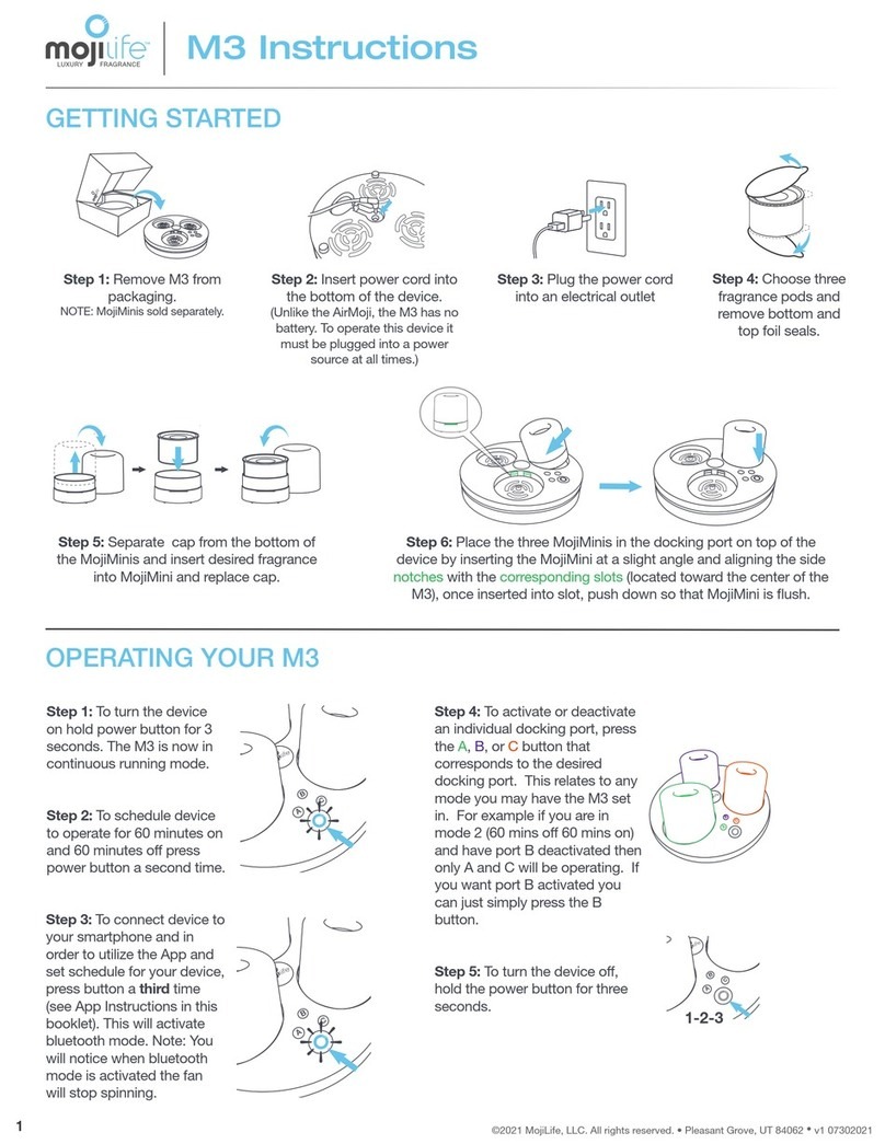 MojiLife M3 instructions