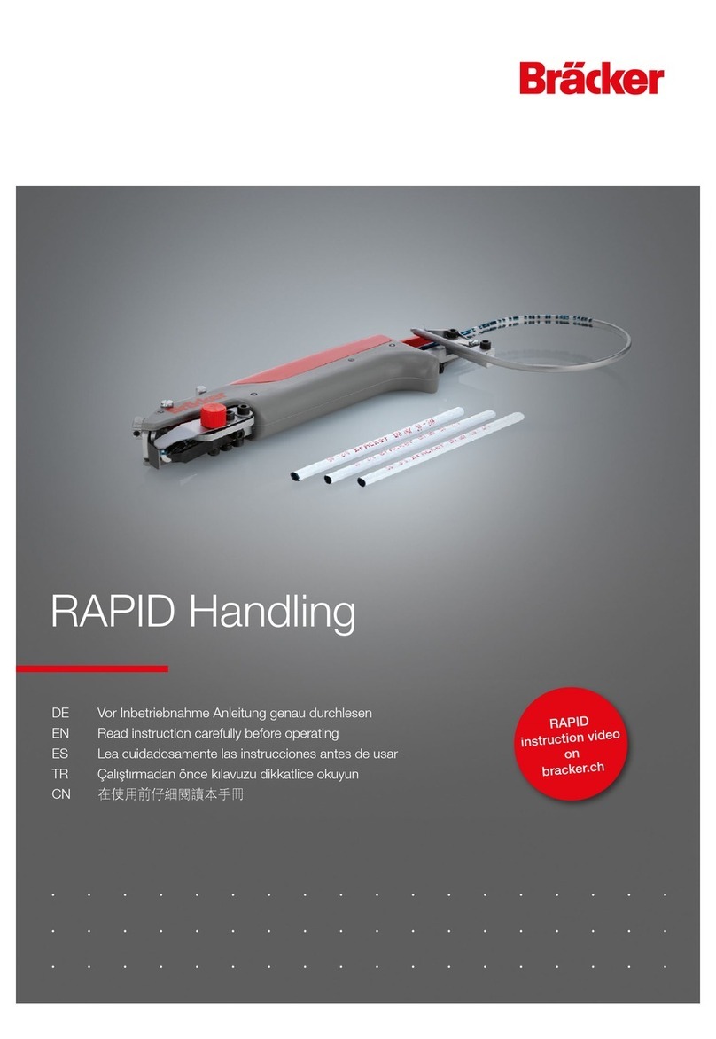 Bracker RAPID User manual