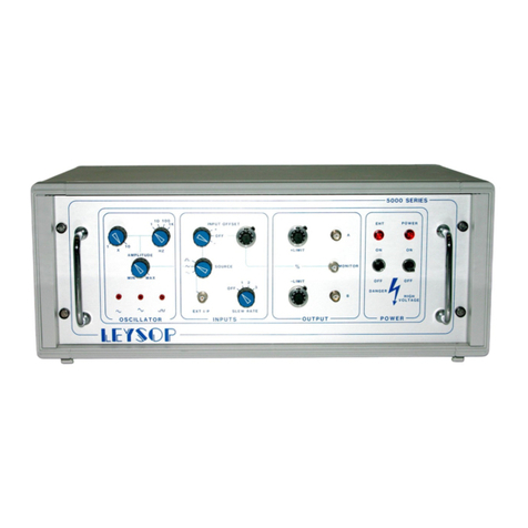 LEYSOP 5000 Series manual