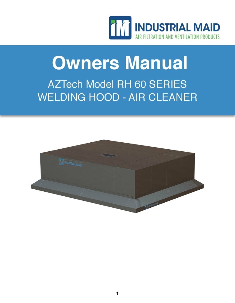 INDUSTRIAL MAID AZTech RH 60 Series owner's manual