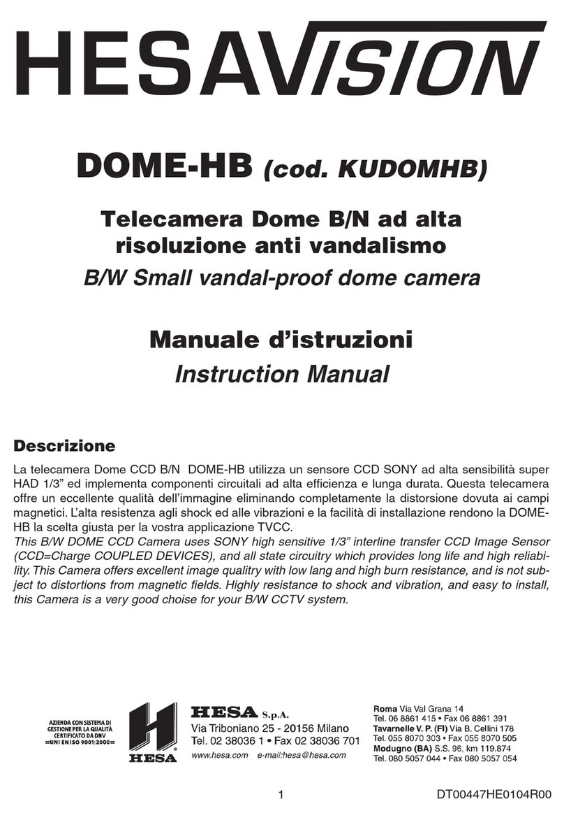 HESA DOME-HB instruction manual