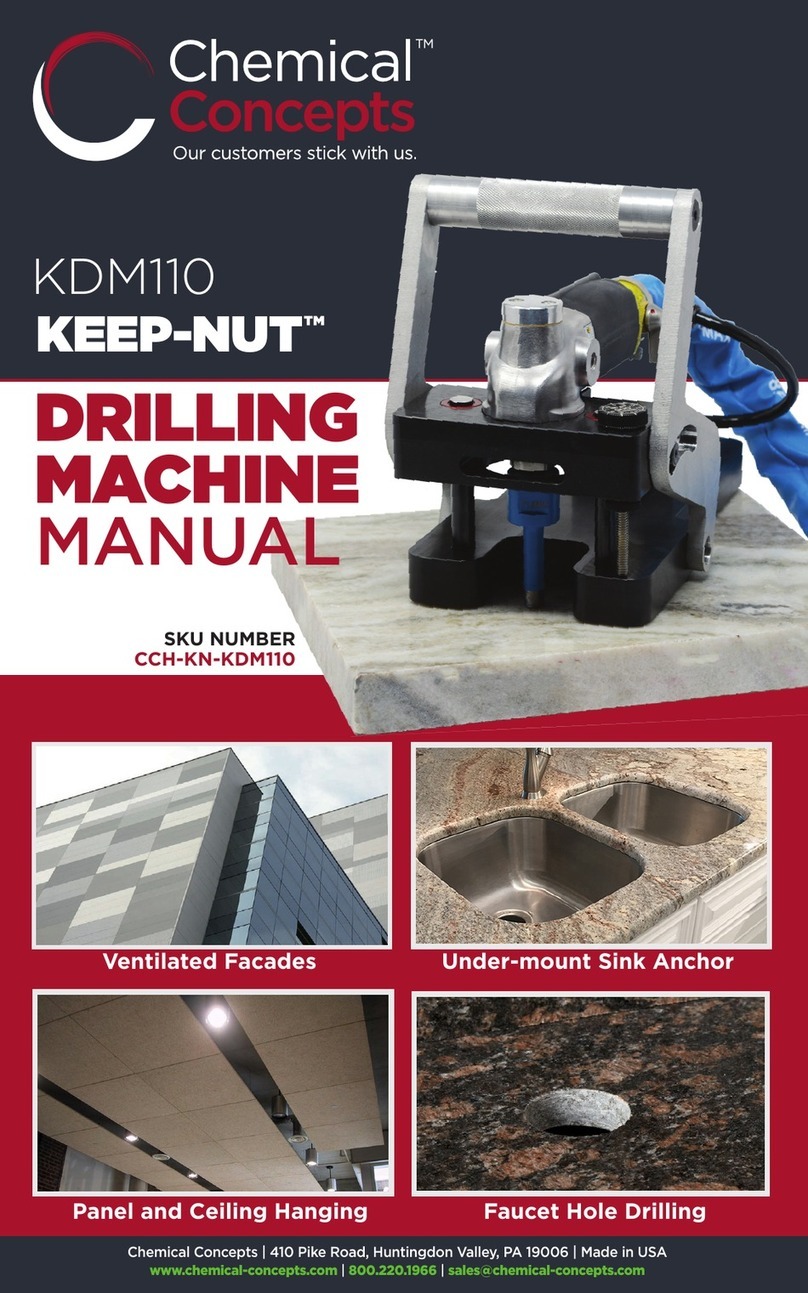 Chemical Concepts KDM110 manual