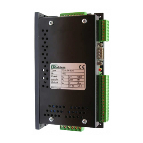 TG drives TGA-24-9/20 instruction manual