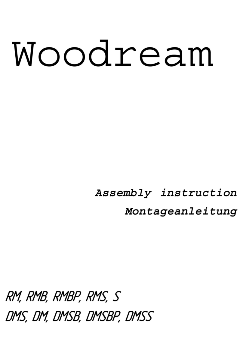 Woodream RM Assembly instruction