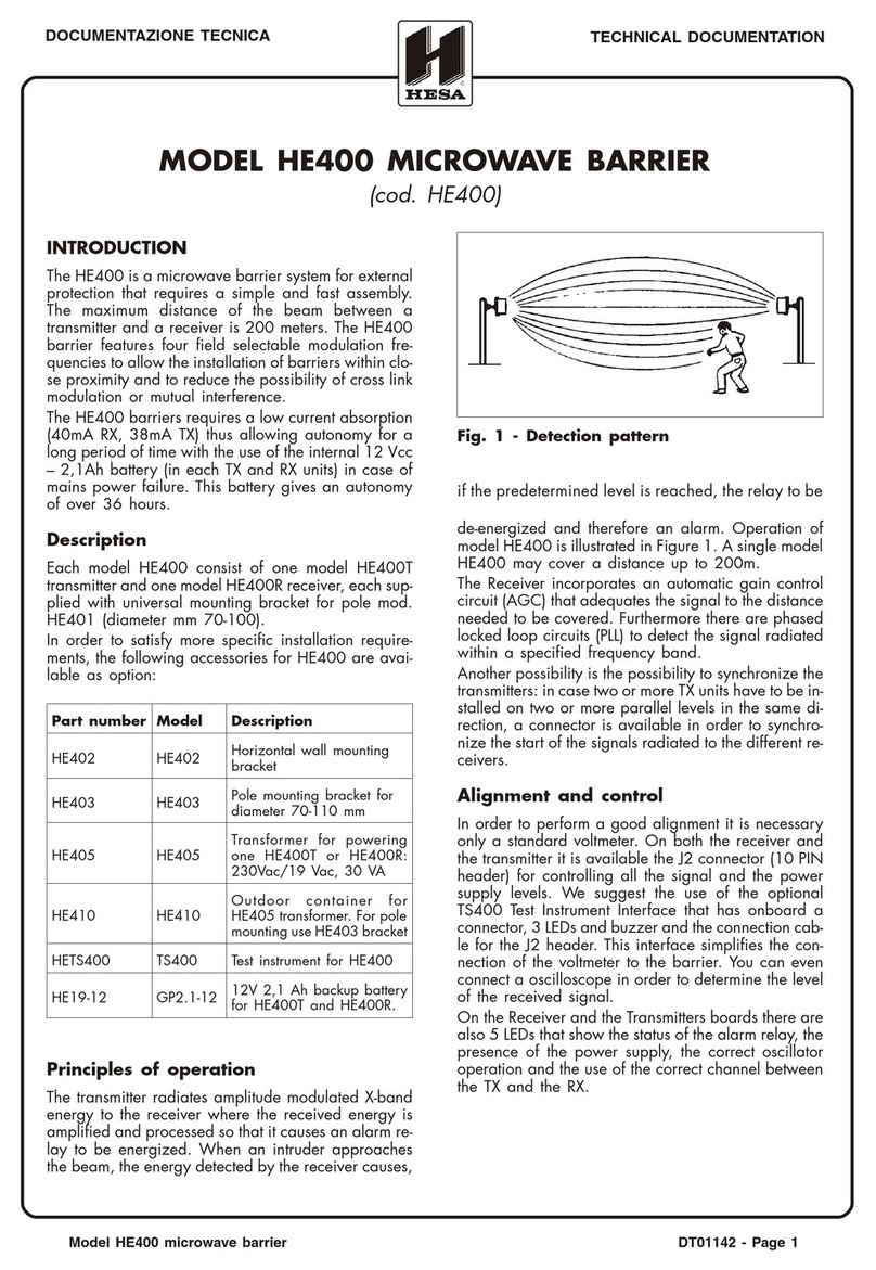 HESA HE400 Technical documentation