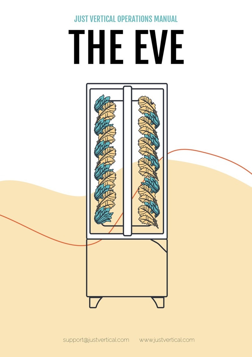 JUST VERTICAL The Eve Operation manual